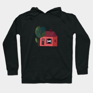 Red house Hoodie